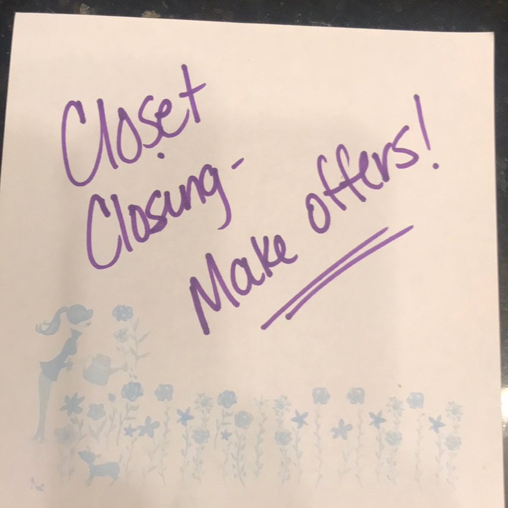 Closing closet